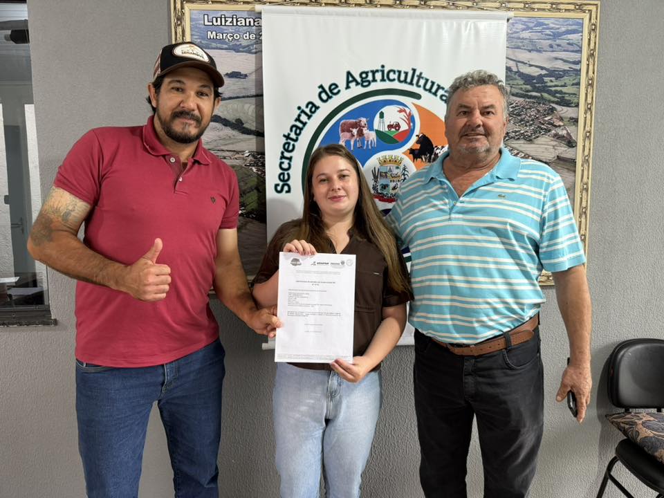 Atuação da Secretaria de Agricultura coloca Luiziana em novo patamar no setor produtivo com o SUSAF-PR