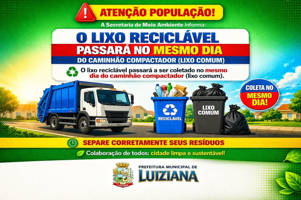 ATENÇÃO POPULAÇÃO DE LUIZIANA